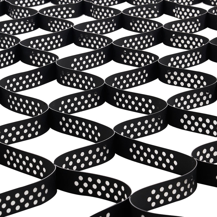 VEVOR Gravel Grid, 2 Inch Depth, 32.81 x 9.84 FT / 10000 x 3000 mm, 1880 LBS Per Sq ft Grass Ground Retainer, Permeable Geo Grids Driveway Stabilization, for Garden, Patio, Walkway, RV Parking Slopes