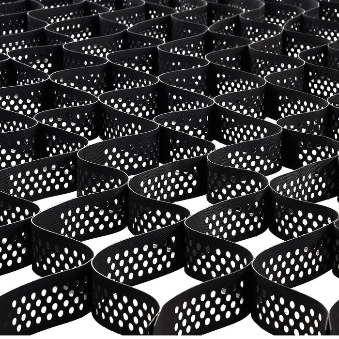 Gravel Grid, 75mm Depth, 5.2 x 2.7m, 853kg Per Sq ft Grass Ground Retainer, Permeable Geo Grids Driveway Stabilization, for Garden, Patio, Walkway, RV Parking Slopes