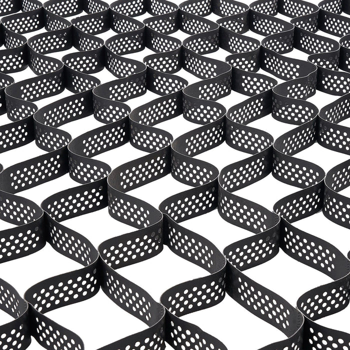 Gravel Grid, 75mm Depth, 5.2 x 2.7m, 853kg Per Sq ft Grass Ground Retainer, Permeable Geo Grids Driveway Stabilization, for Garden, Patio, Walkway, RV Parking Slopes