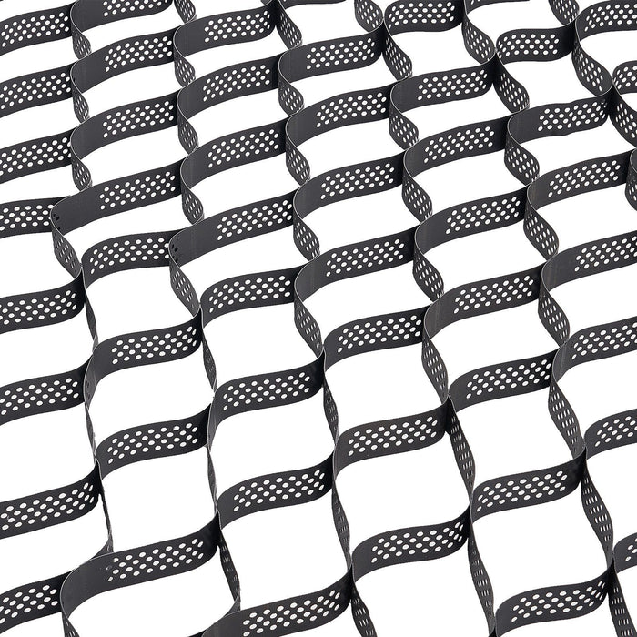 Gravel Grid, 75mm Depth, 5.2 x 2.7m, 853kg Per Sq ft Grass Ground Retainer, Permeable Geo Grids Driveway Stabilization, for Garden, Patio, Walkway, RV Parking Slopes