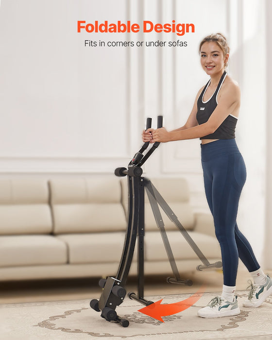 VEVOR AB Workout Machine Equipment Home Gym Core Abdominal Trainers Adjustable