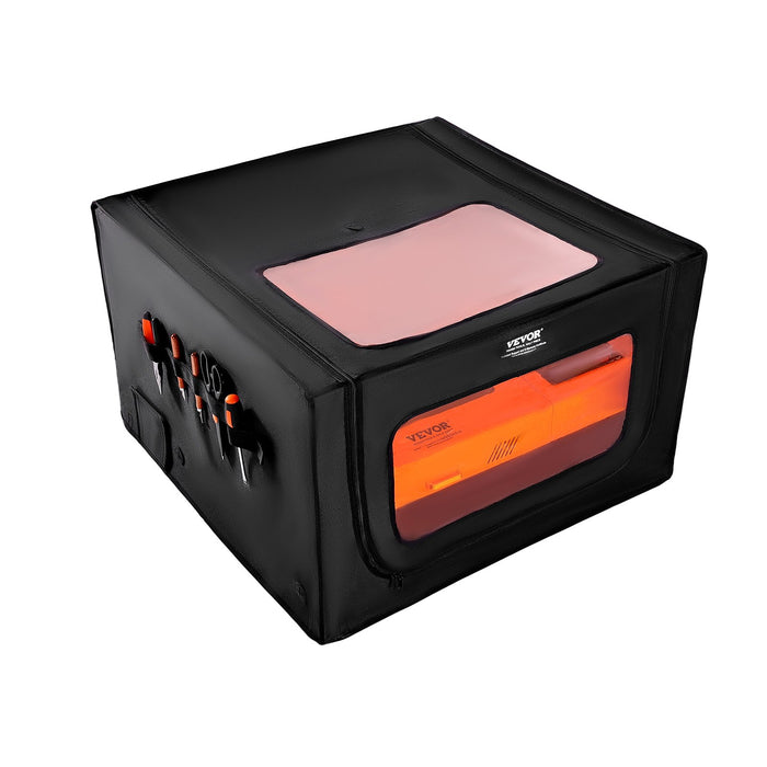 VEVOR Laser Engraver Enclosure 800 x 800 x 500 mm Fireproof Protective Cover