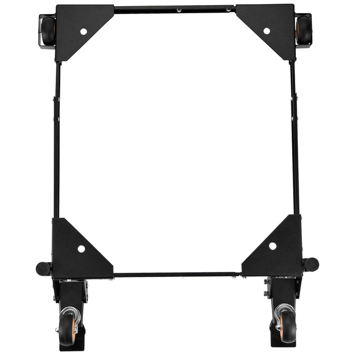 Mobile Base, 295.5 kg Capacity, Adjustable from 304 x 304 mm to 914 x 914 mm, Heavy Duty Universal Mobile Base Stand with Swivel Wheels, for Woodworking Equipment, Bandsaw, Power Tools, Machines