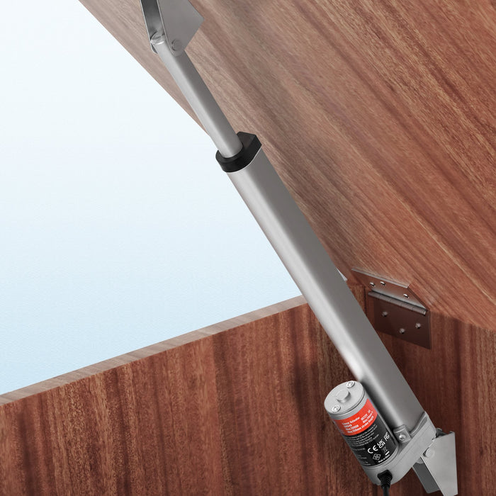 VEVOR Linear Actuator 12V, 12 Inch High Load 330lbs/1500N Linear Actuator, 0.19"/s Linear Motion Actuator with Mounting Bracket and IP54 Protection