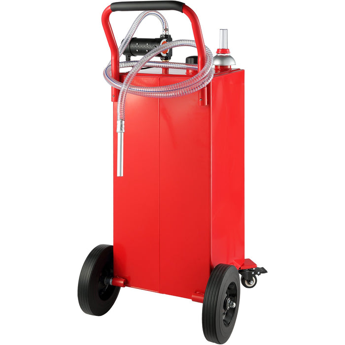 VEVOR 30 Gallon Fuel Caddy Portable Storage Tank 23.5 L/min with 180W Pump