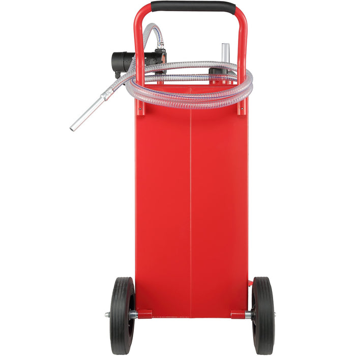 VEVOR 30 Gallon Fuel Caddy Portable Storage Tank 23.5 L/min with 180W Pump
