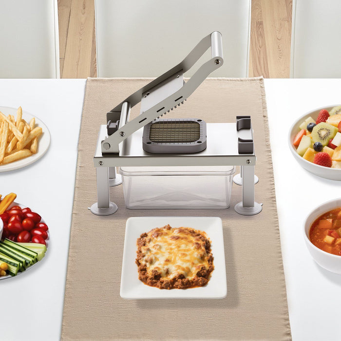 Vegetable Chopper Mandoline Slicer, All-in-1 Food Veggie Cutter with 9 Stainless Steel Blades, Cheese Grater Onion Potato Dicer with Container,Salad Spiralizer Kitchen Gadgets&Essentials