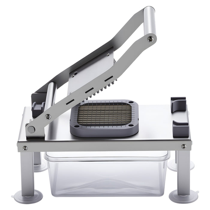 VEVOR Vegetable Chopper Mandoline Slicer, All-in-1 Food Veggie Cutter with 8 Stainless Steel Blades, Cheese Grater Onion Potato Salad Dicer with Container,Kitchen Gadgets&Essentials Home Appliances