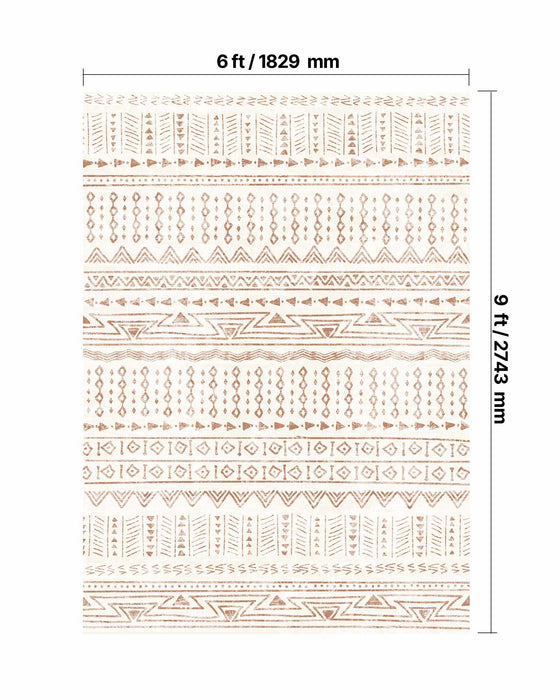 Area Rug, 1828.8x2743.2mm Large Washable Rug, Non-Slip Tear-Resistant Soft Carpet, Pet & Child Friendly Modern Area Rugs, Indoor Mat for Bedroom, Office, Living Room, Kids Room, Entryway, Beige
