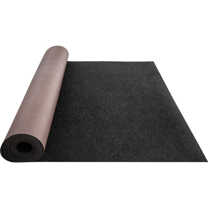 VEVOR Marine Carpet, 6 x 23 ft Boat Carpeting, Charcoal Black Marine Grade Boat Carpet, Indoor/Outdoor Marine Carpeting with Water-proof TPR Backing, Water-proof Carpet Roll for Home, Patio, Porch, De