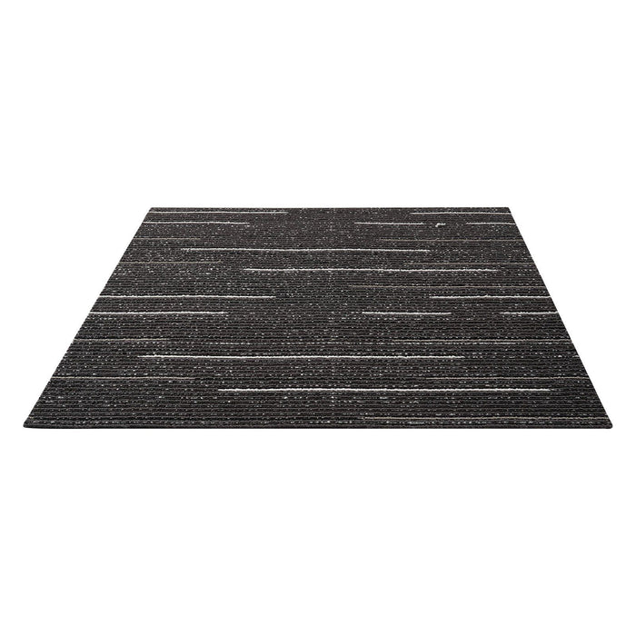 Carpet Tiles Reusable 610x610 mm, 24 PCS Modular Carpet Square Rug, Commercial Floor Soft Padded for Seamless Cover 8.9㎡, Easy DIY Replacement for Living Room Bedroom Office Indoor, Gray