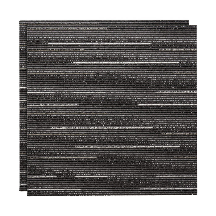 Carpet Tiles Reusable 610x610 mm, 24 PCS Modular Carpet Square Rug, Commercial Floor Soft Padded for Seamless Cover 8.9㎡, Easy DIY Replacement for Living Room Bedroom Office Indoor, Gray
