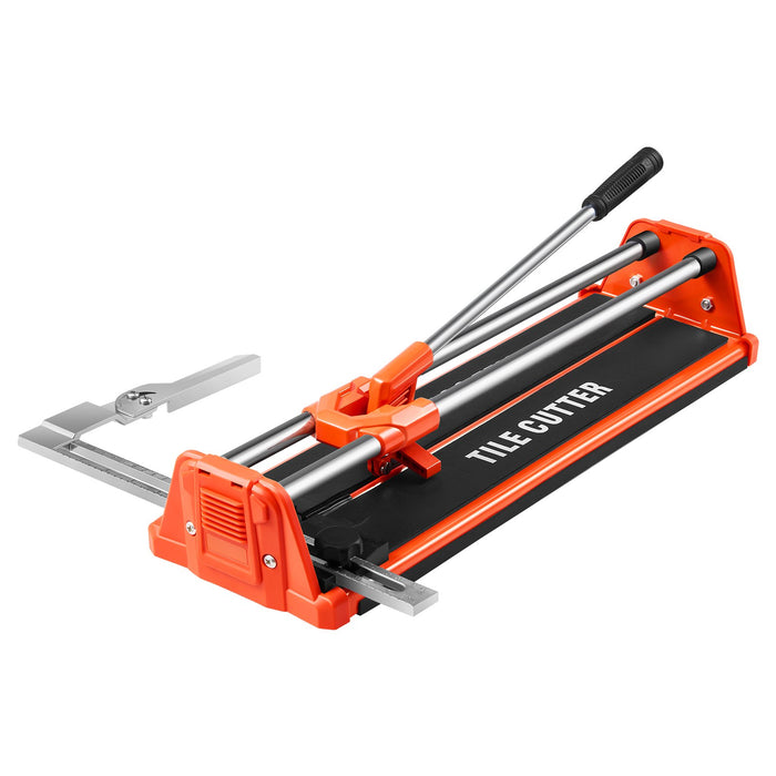 VEVOR 430mm Manual Tile Cutter for Wall & Polished Tiles,Double Rails for Precise Cutting, Tungsten Carbide Wheel,Non-Slip Handle,Anti-Displacement Pressure Rod,Precise Cuts for Pros & Beginners