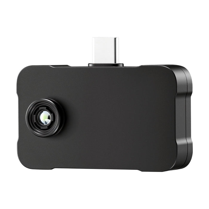 Thermal Imaging Camera for Android & iOS, 512 x 384 Super Resolution, 25HZ Refresh Rate Infrared Thermal Imager for Smartphone Tablets, 256 x 192 IR Resolution, -20°C to 550°C & 6 Color Palettes