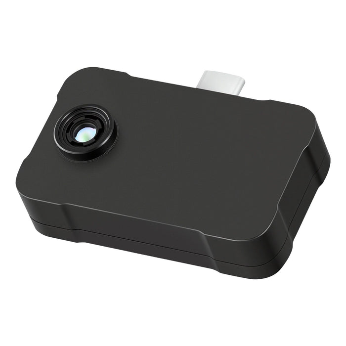 Thermal Imaging Camera for Android & iOS, 512 x 384 Super Resolution, 25HZ Refresh Rate Infrared Thermal Imager for Smartphone Tablets, 256 x 192 IR Resolution, -20°C to 550°C & 6 Color Palettes