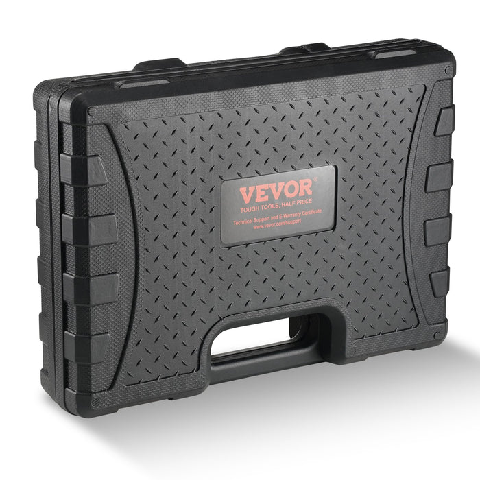 VEVOR Hole Saw Kit, 18 PCS Saw Blades, 6 Drill Bits, 1 Hex Wrench, Bi Metal M42 Hole Saw Set with Carrying Case, General Purpose Size from 3/4" to 4-1/2", Ideal for Wood Board, Iron and Plastic Plate