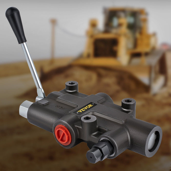 Hydraulic Directional Control Valve, 1 Spool Hydraulic Spool Valve, 21 GPM Hydraulic Loader Valve, 3625 PSI Directional Control Valve, Hydraulic Valves And Controls For Tractors Loaders Tanks