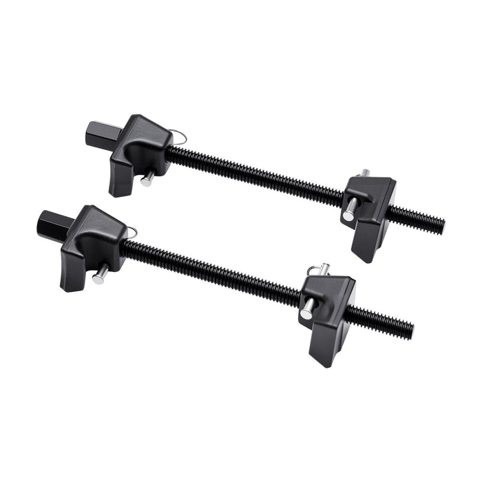 Strut Spring Compressor, 2 Pack, Heavy Duty Coil Spring Compressor Tool with 10.4 Inches(256 mm) Range, Compatible with 0.86 inches(22 mm) Hex Sockets, Fit for Car Truck Motorcycle, Black