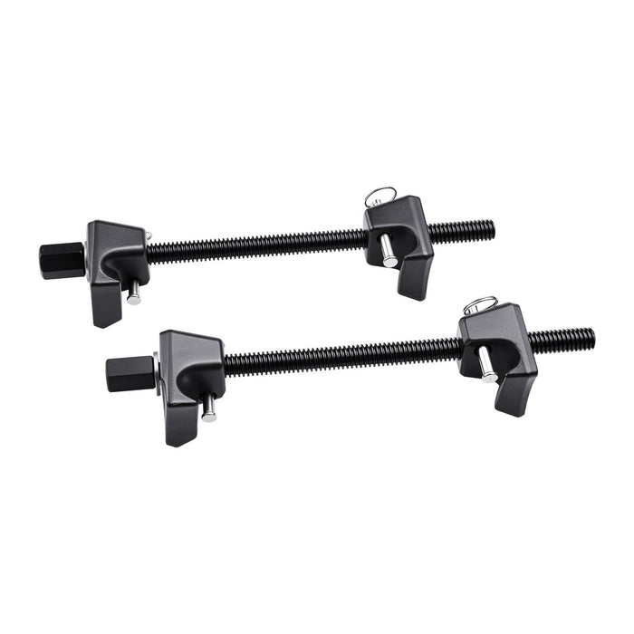 Strut Spring Compressor, 2 Pack, Heavy Duty Coil Spring Compressor Tool with 10.4 Inches(256 mm) Range, Compatible with 0.86 inches(22 mm) Hex Sockets, Fit for Car Truck Motorcycle, Black