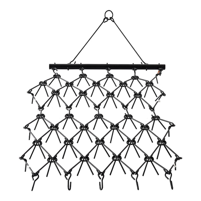 Drag Harrow, 1.2x1.7m Durable Chain Harrow with 80 Sharp Teeth, Suitable for ATV UTV Tractor, Ideal for Soil Preparation, Seeding, Smoothing Landscapes, and Yard Gravel Driveway Maintenance