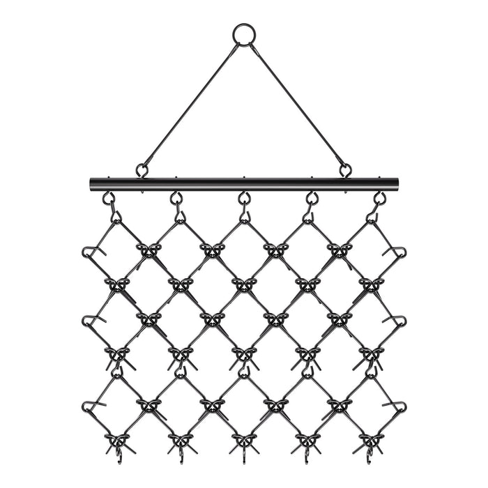 VEVOR Drag Harrow, 5 x 4.5 ft Durable Chain Harrow with 60 Sharp Teeth, Suitable for ATV UTV Tractor, Ideal for Soil Preparation, Seeding, Smoothing Landscapes, and Yard Gravel Driveway Maintenance
