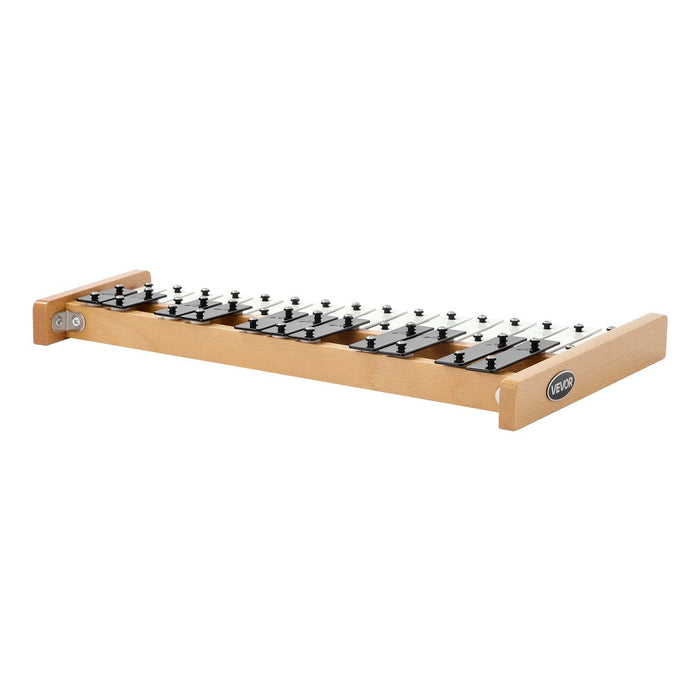 Glockenspiel Xylophone, 27 Notes, Professional Xylophone Percussion Instrument, with Metal Keys, Includes 4 Mallets, Carrying Bag, Beginner Musical Instrument for Adults and Kids Music Teaching