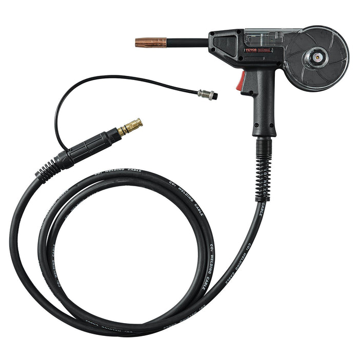 200Amp Spool Gun with 10FT Cable, Compatible with W Weldpro MlG200GDsv200 and MIG155GD Welders, Suitable for 0.030" and 0.035" Flux Core/Solid/Aluminum Welding Wires