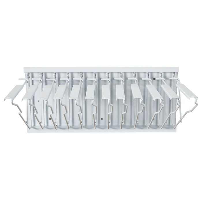 VEVOR Wall Mount Blueprint Storage Rack Blueprint Holder with 12 Pivot Brackets