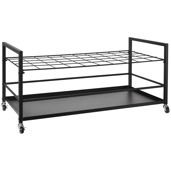 VEVOR Blueprint Storage Rack 50 Slots Mobile Roll File Holder for Architectural