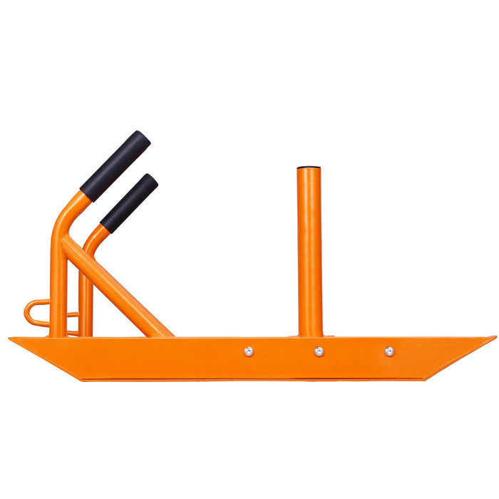 VEVOR Weight Power Pull Push Sled Fitness Strength Speed Training Sled Orange