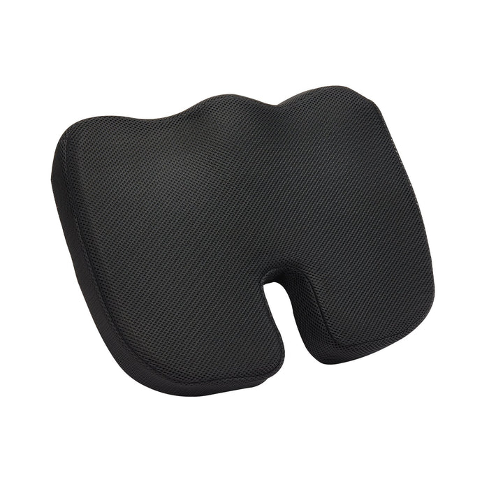 VEVOR Seat Cushion, Cooling Gel + Memory Foam Seat Cushion, Pressure-Relief Wheelchair Seat Pad with U-Shaped Cutout & Removable Cover, Lightweight and Portable for Travel, Car, Office, Airplane