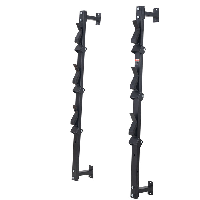 VEVOR 3-Place Weeder Trimmer Rack Holder for Open Landscape Trailer Lockable
