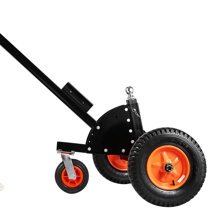 VEVOR Trailer Dolly, 1500lbs Tongue Weight Capacity, 2 in 1 Trailer Mover with 2 in Ball, 16 in Pneumatic Tires and Universal Wheel, Portable Tow Dolly for Moving Car RV Trailer