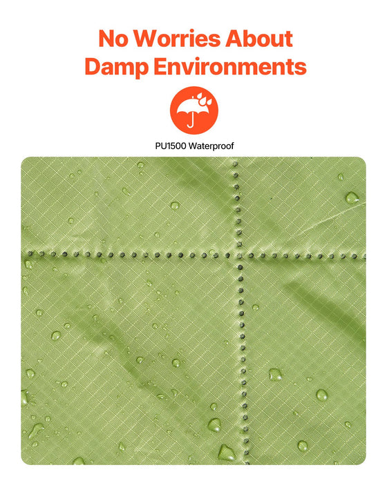 VEVOR Camping Blanket 2.08 m x 1.4 m Warm Stadium Blanket 330GSM Outdoor Travel