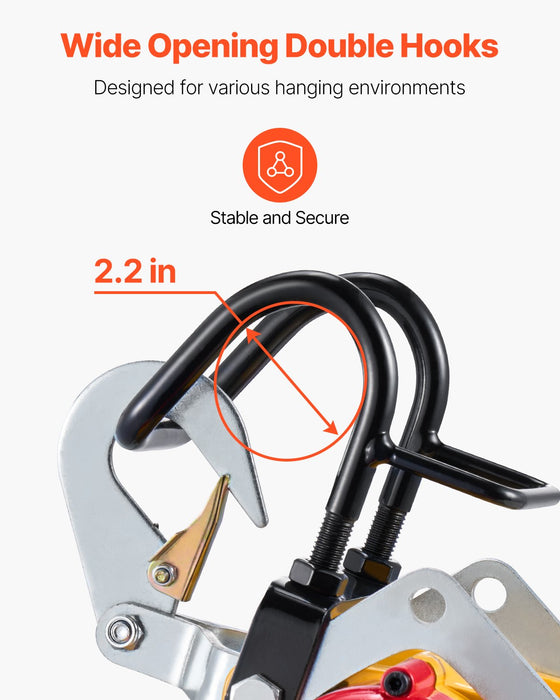 VEVOR 2-in-1 Electric Hoist Winch, 500 KG Capacity, 1800W Portable Power Winch, 30 m Lifting Height, 11 m/min with Wire and Wireless Remote Control, for Garage, Warehouse, Factory Lifting Towing