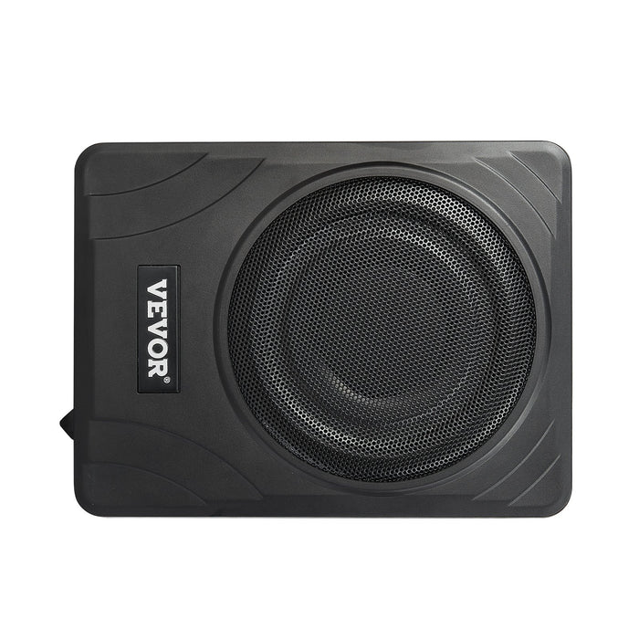 VEVOR 8" 300W Under Seat Car Subwoofer Slim Powered Car/Truck Subwoofer System