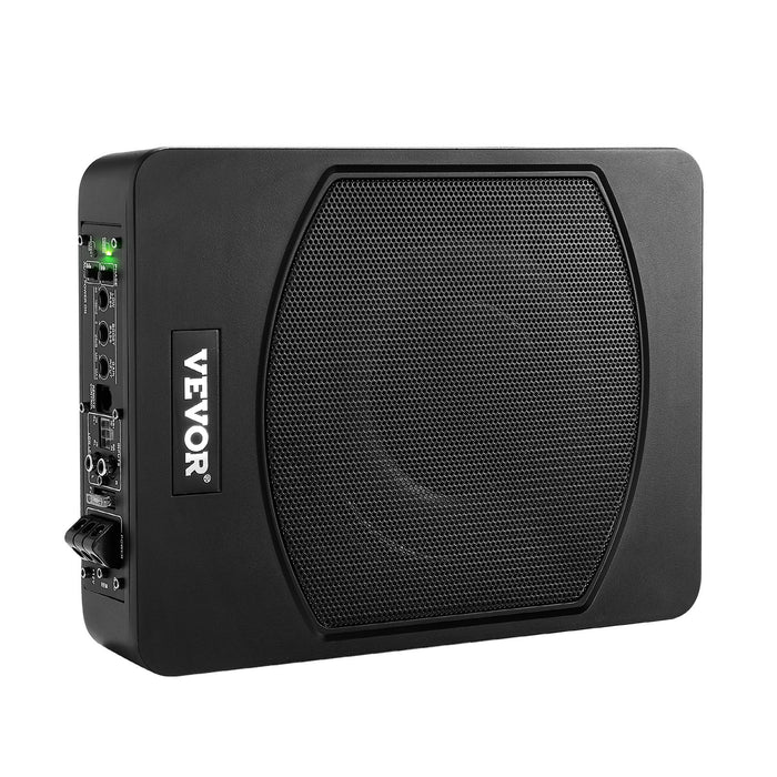 VEVOR 10" 240W Under Seat Car Subwoofer Slim Powered Car/Truck Subwoofer System