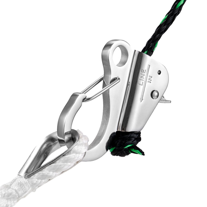 VEVOR Boat Anchor Hook Stainless Steel Knotless Anchor System with Quick Release