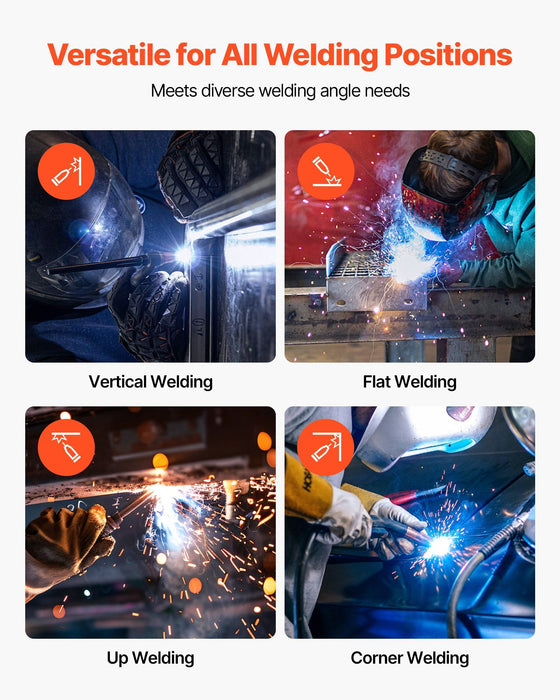 Flux Core MIG Welding Wire, E71T-11 0.9mm 0.45kg, Gasless Mild Steel Welding Wire with Low Spatter for All Position Arc Welding, Self-Shielded for Outdoor Use (Pack of 2 Rolls)