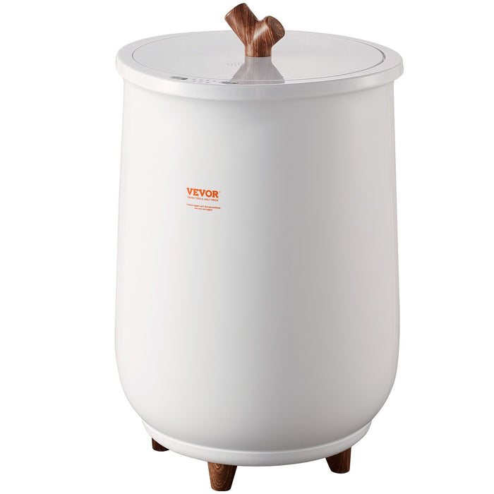 VEVOR Towel Warmer Bucket, 20L Large Towel Warmer for Bathroom, Auto Shut Off Towel Heater with 4-Level Timer Fits up to Two 40"x70" Oversized Towels, Bathrobes, Blankets, ETL & FCC Certified
