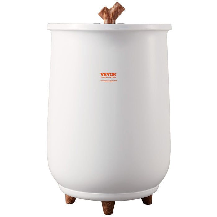 VEVOR Towel Warmer Bucket, 20L Large Towel Warmer for Bathroom, Auto Shut Off Towel Heater with 4-Level Timer Fits up to Two 40"x70" Oversized Towels, Bathrobes, Blankets, ETL & FCC Certified