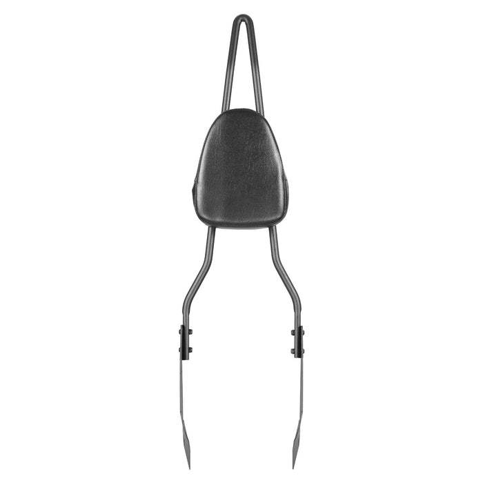 VEVOR Motorcycle Backrest Sissy Bar, Compatible With Harley-Davidson Dyna Street Glide Road Glide Road King, 730mm Height Detachable Passenger Backrest, For Motorcycles, Black