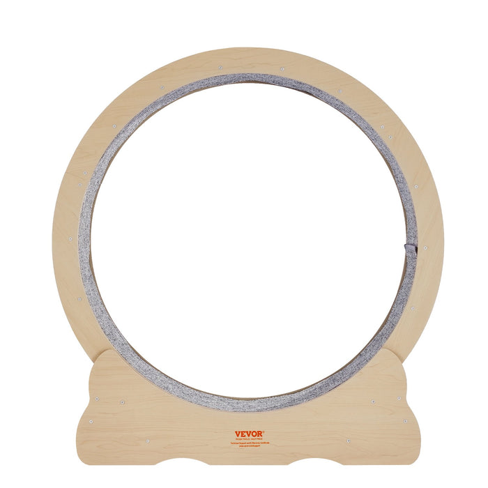VEVOR Cat Exercise Wheel, Large Cat Treadmill Wheel for Indoor Cats, 35.8 inch Cat Running Wheel with Detachable Carpet and Cat Teaser for Running/Walking/Training, Suitable for Most Cats