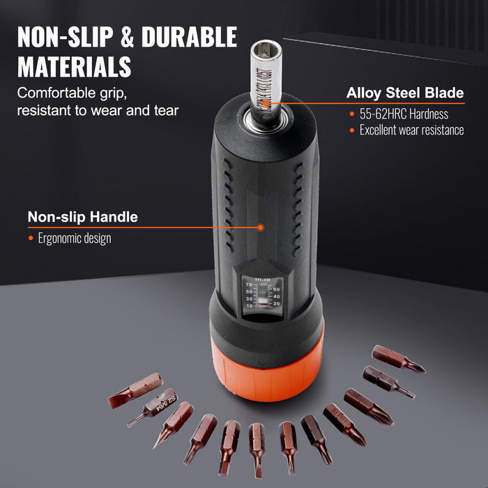 VEVOR Torque Screwdriver 1/4
