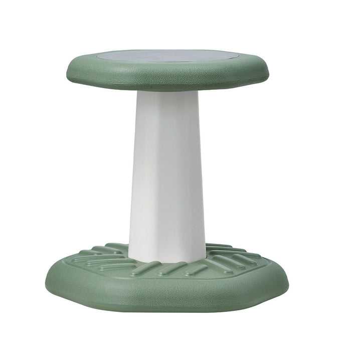 Kids Wobble Chair Active Chair  with Sponge Cushion, Wobble Stool Improves Focus, Posture and Calm Children, Ideal for Schools and Preschools, Age 3-7, Green