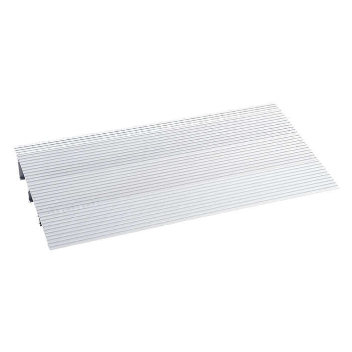 VEVOR Door Threshold Ramp, 3" Rise, 800 lbs Load Capacity, Door Ramp for Wheelchairs, Aluminum Threshold Ramp for Doorways, Adjustable Modular Threshold Ramp for Wheelchairs, Scooters, Power Chairs
