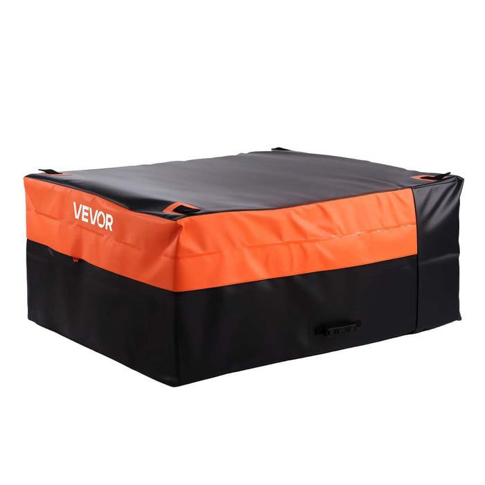 Truck Bed Cargo Bag, Waterproof 840D PVC, 130 x 102 x 55.5 cm (26 Cu. ft), Heavy Duty Cargo Bag for Truck Bed with Bungee Cords, Net and Carabiners, Fits a Variety of SUV & Pickup Trucks