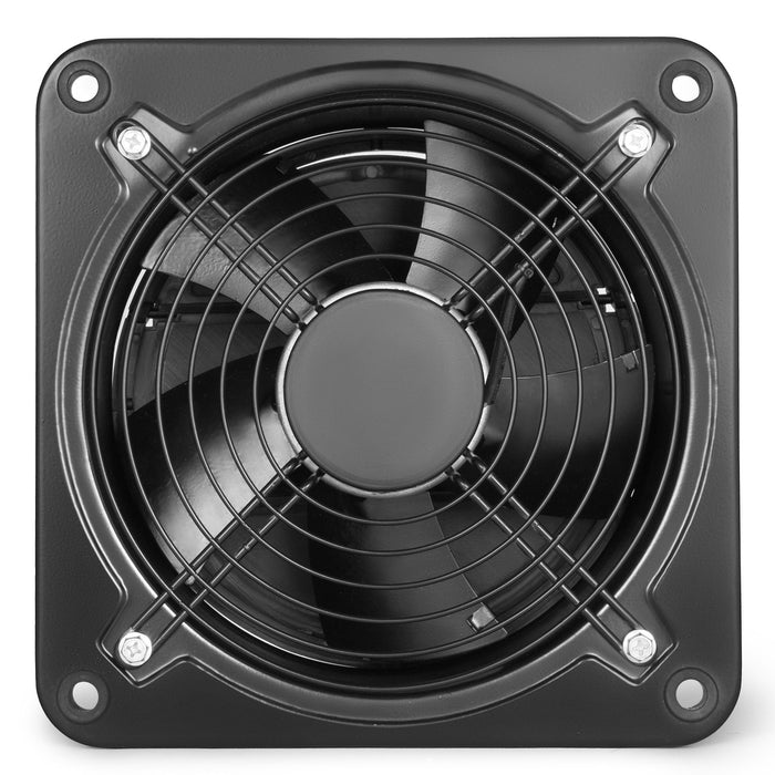VEVOR Industrial Ventilation Extractor Metal Axial Exhaust Commercial 12 inch Air Blower Fan 250MM opening exhaust fan 2800 RPM Low Noise Stable Running