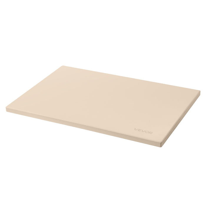 VEVOR Pizza Stone, 508 x 355 mm Rectangular Cordierite Pizza Stone, Extra Large Baking-Stone with Aluminum Peel, 15 mm Thick Heat-Resistant Cordierite, for Oven, Baking Bread & Pizzas, BBQ Grilling