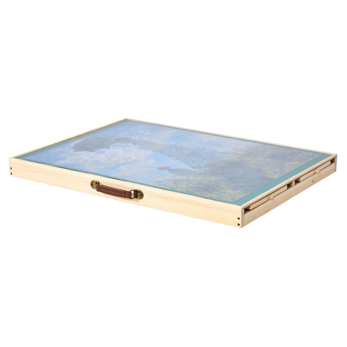 VEVOR 1500 Piece Puzzle Board with Folding Leg Portable Wooden Jigsaw 86x63cm